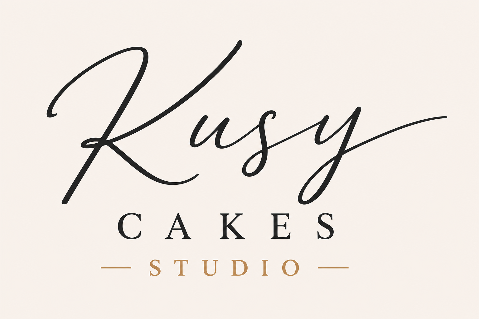 Logo kusy cakes