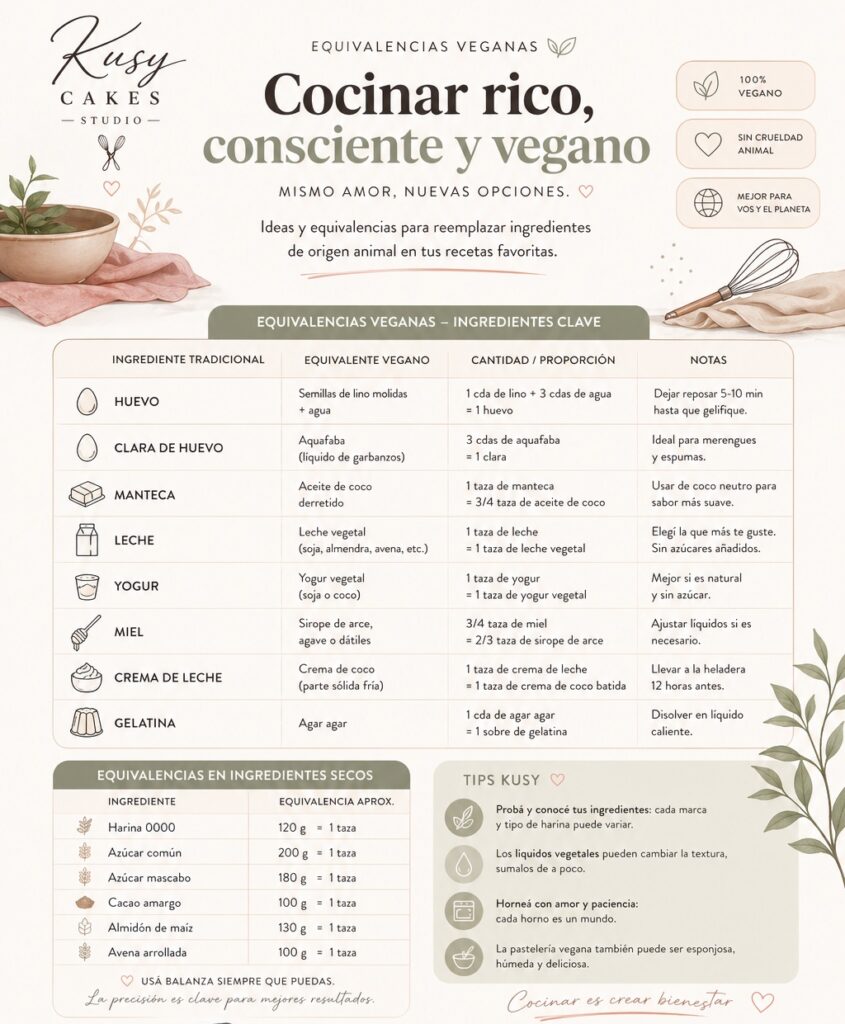 Tabla equivalencias saludables